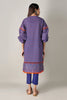 Khaadi Spring Collection 2021 – 2PC Suit · Printed Kameez Pants · J21123 Blue