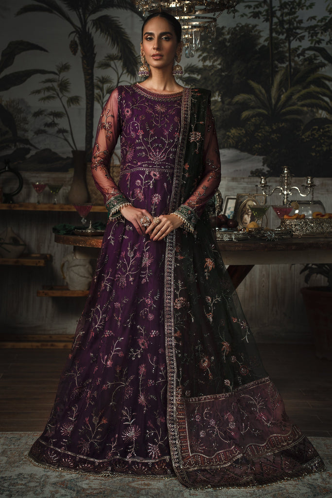 La Rosella By Zarif Pret Embroidered Net Suit 4 Piece ZF23LR ZLR 03 Bloom