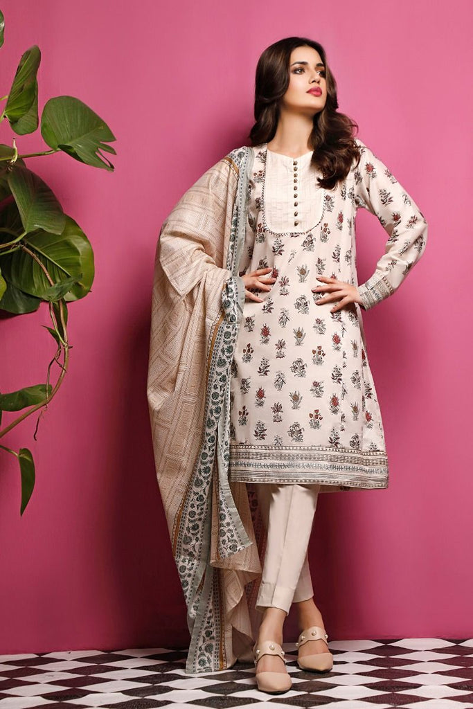 Gul Ahmed Mid-Summer Baraan Collection – 3 PC Unstitched Digital Embroidered Suit CL-894
