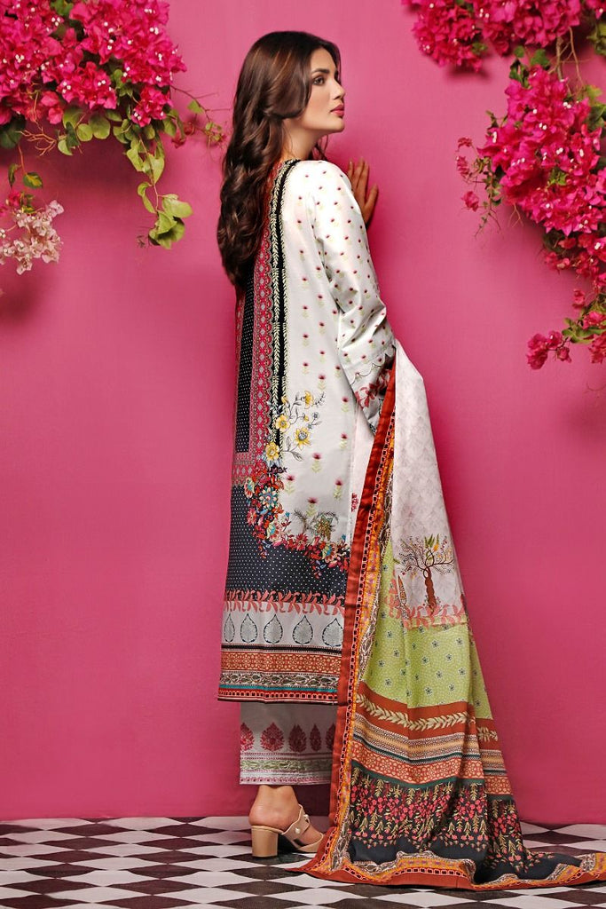 Gul Ahmed Mid-Summer Baraan Collection – 3 PC Unstitched Digital Embroidered Suit CL-921