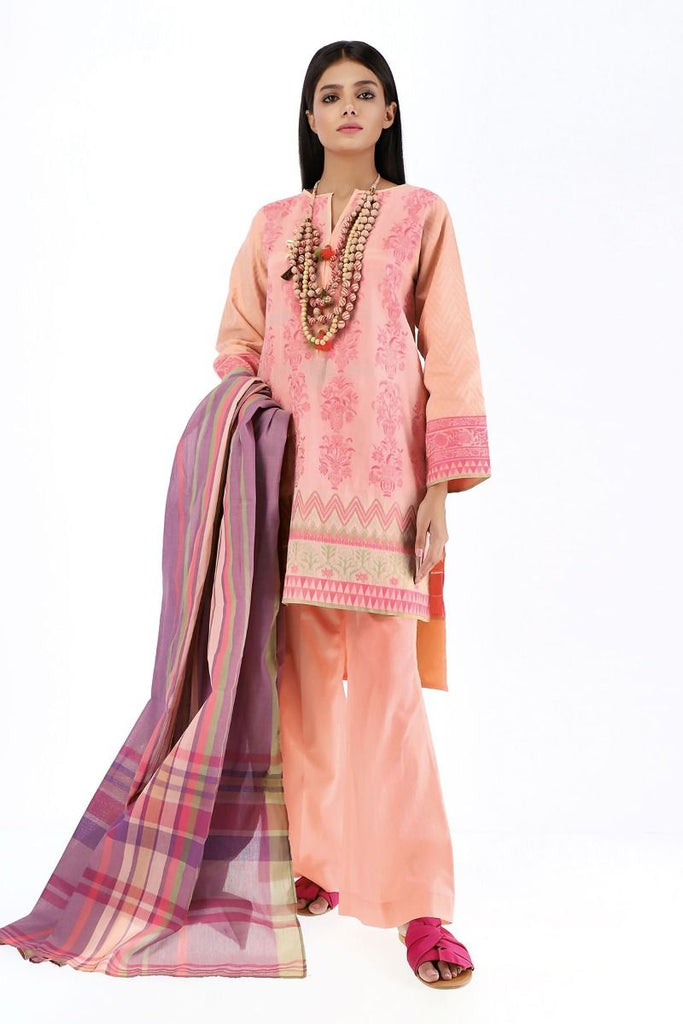 Khaadi Winter Escape Collection 2019 – JA19512-Beige-3Pc