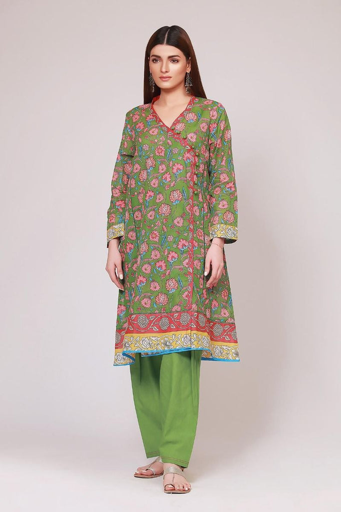 Khaadi The Tale of Spring Lawn Collection 2019 – JR19121 Green 2Pc ...