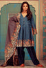 Khaadi Winter Collection 2017 – KA17603 Blue 3Pc