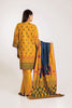 Khaadi Winter Vibe Collection 2019 – KA19503 Yellow 3Pc