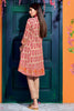 Khaadi Tropical Escape Lawn Collection 2018 – N18107 Red 2Pc
