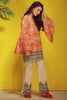 Khaadi Tropical Escape Lawn Collection 2018 – T18104 Orange 2Pc