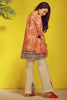 Khaadi Tropical Escape Lawn Collection 2018 – T18104 Orange 2Pc