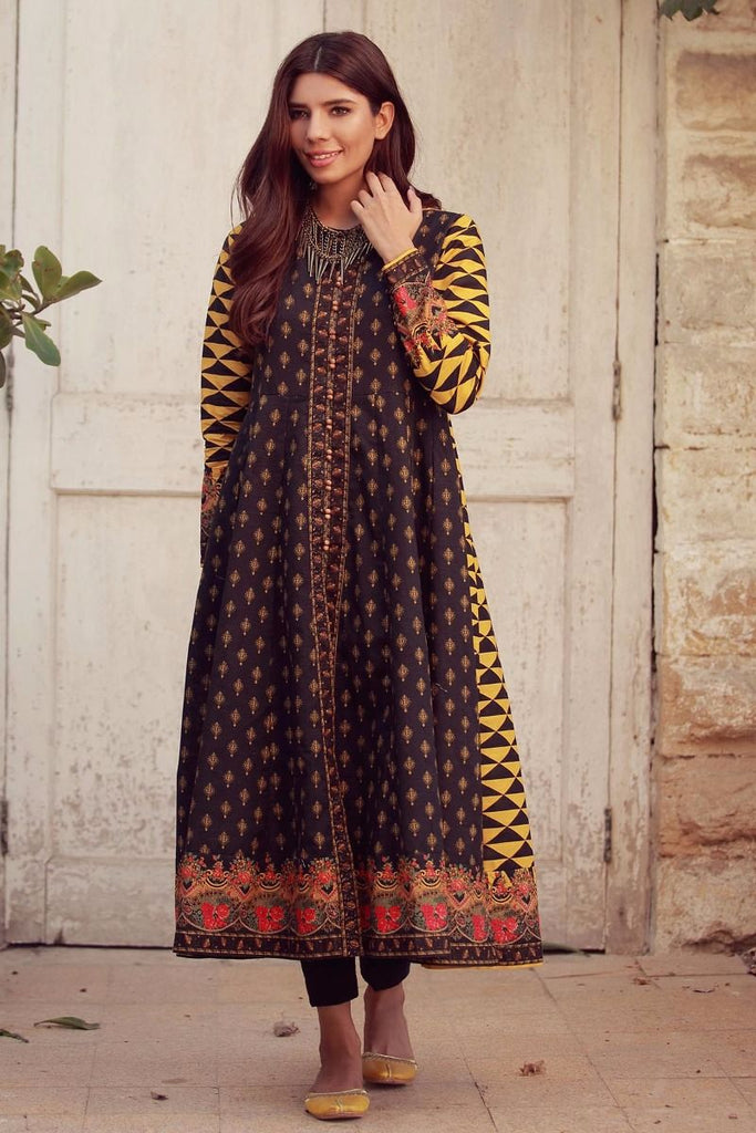 Khaadi Winter Collection 2017 – KJ17617 Black 2Pc