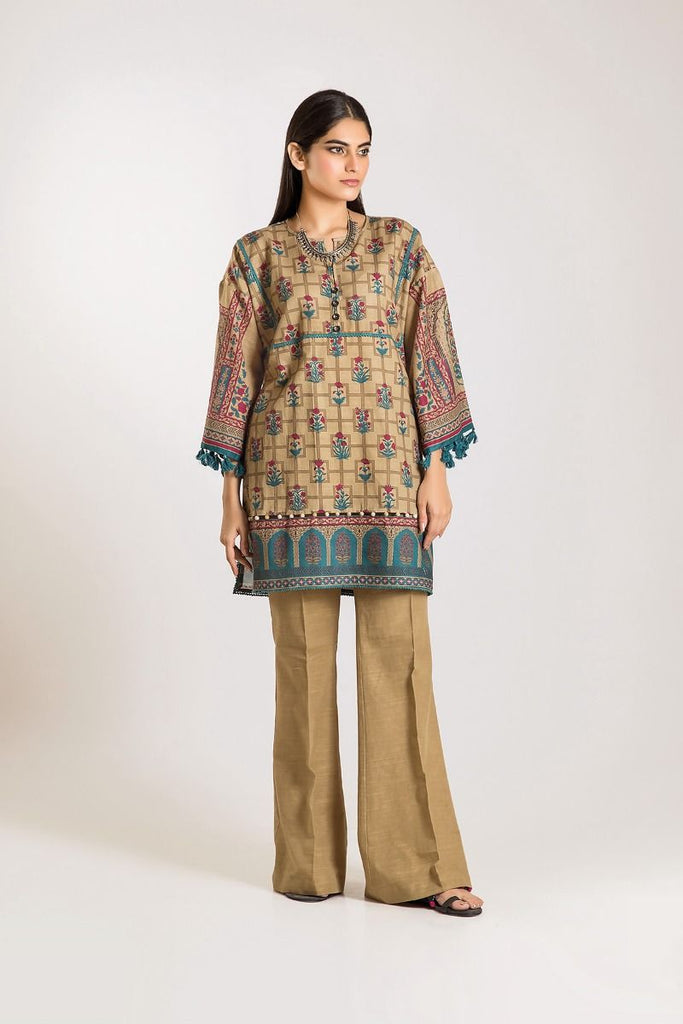 Khaadi Winter Vibe Collection 2019 – KJ19503 Beige 2Pc