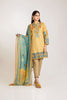 Khaadi Winter Vibe Collection 2019 – KK19502 Yellow 3Pc