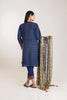Khaadi Winter Vibe Collection 2019 – KK19503 Blue 3Pc