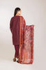Khaadi Winter Vibe Collection 2019 – KK19503 Red 3Pc