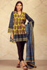 Khaadi Winter Collection 2017 – KL17601 Blue 2Pc