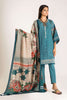 Khaadi Winter Escape Collection 2019 – KO19523-Blue-3Pc