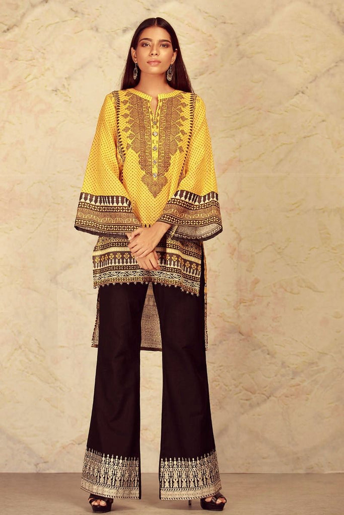 Khaadi Winter Collection 2017 – KT17602 Black 2Pc