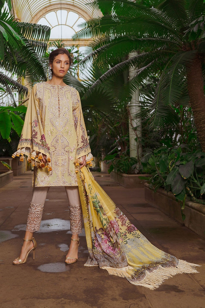 Sobia Nazir Luxury Lawn Collection 2019 – Design 12B