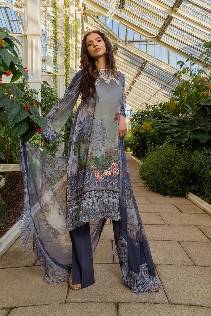 Sobia Nazir Luxury Lawn Collection 2019 – Design 15A