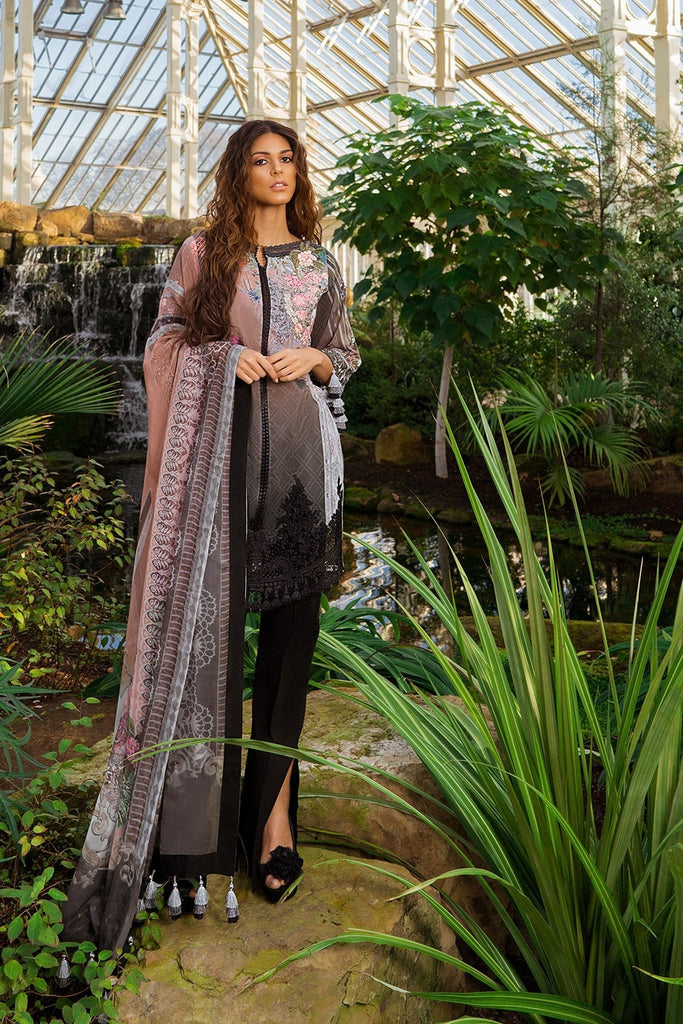 Sobia Nazir Luxury Lawn Collection 2019 – Design 15B
