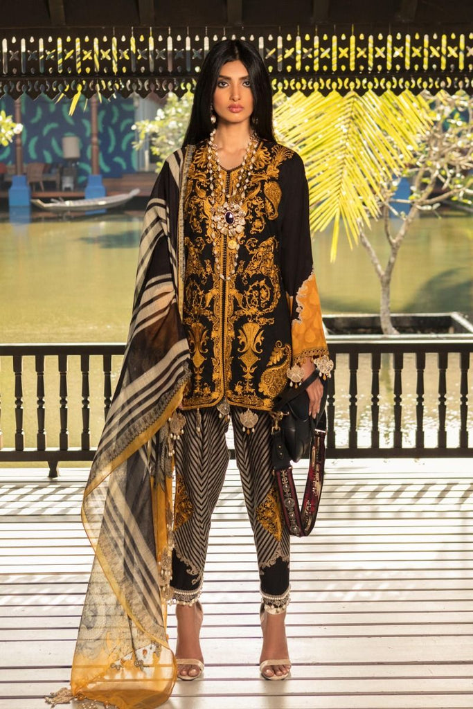 Sana Safinaz Luxury Lawn Collection 2020 – 7B