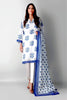 Khaadi Printed 2 Piece Suit · Kameez Dupatta – L2104017 White