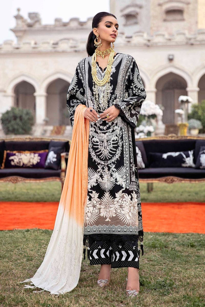 Sana Safinaz Luxury Lawn Collection 2021 – 14A-CJ