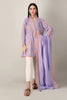 Khaadi Spring Collection 2021 – 2PC Suit · Printed Kameez Dupatta · L21110 Purple