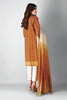 Khaadi Printed 2 Piece Lawn Kameez Dupatta – L21220 Orange