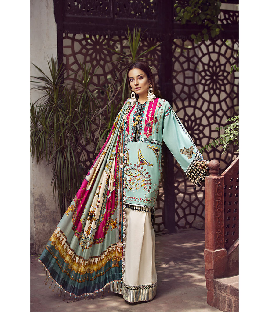 Maryam Hussain Luxury Lawn Collection – LAYLA