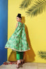 Gul Ahmed Summer Premium Collection  – Green 3 Pc Silk Linen LC-12