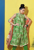 Gul Ahmed Summer Premium Collection  – Green 3 Pc Silk Linen LC-12