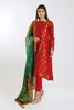 Khaadi Festive Luxury Collection 2019 – LCN19206 Red 3Pc