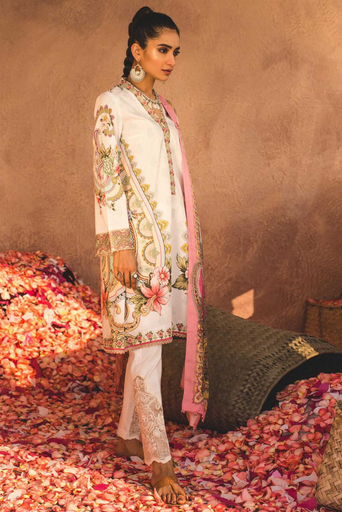 Zara Shahjahan Spring/Summer Luxury Lawn Collection 2019 – Leher-B