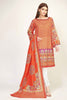 Khaadi The Tale of Spring Lawn Collection 2019 – LF19105 Orange 2Pc