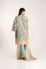Khaadi Winter Vibe Collection 2019 – LKA19504 Blue 3Pc