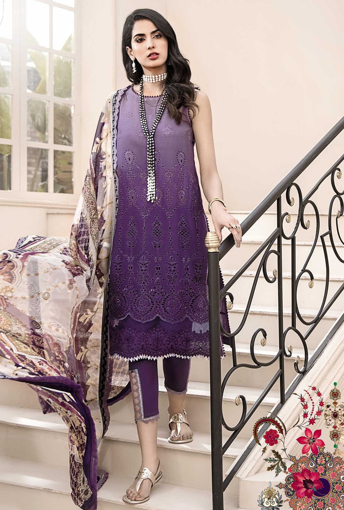 Noor by Saadia Asad Luxury Lawn Collection 2020 – EUNOIA-D4-B