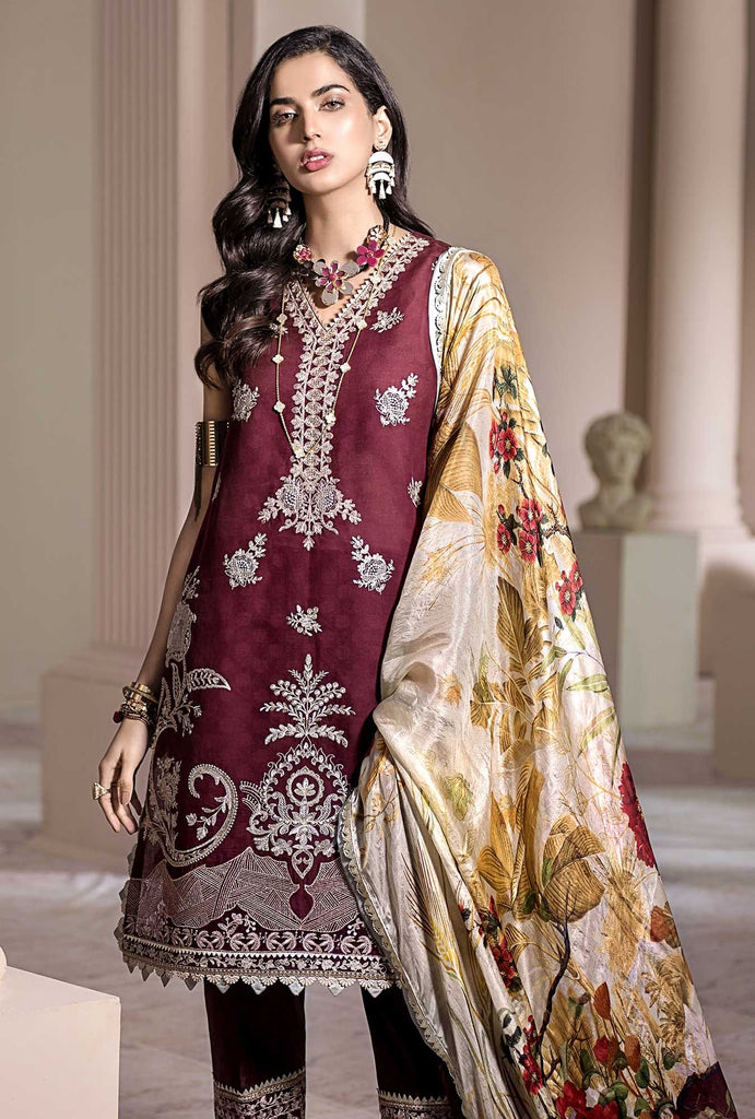 Noor by Saadia Asad Luxury Lawn Collection 2020 – SILLAGE-D8-B