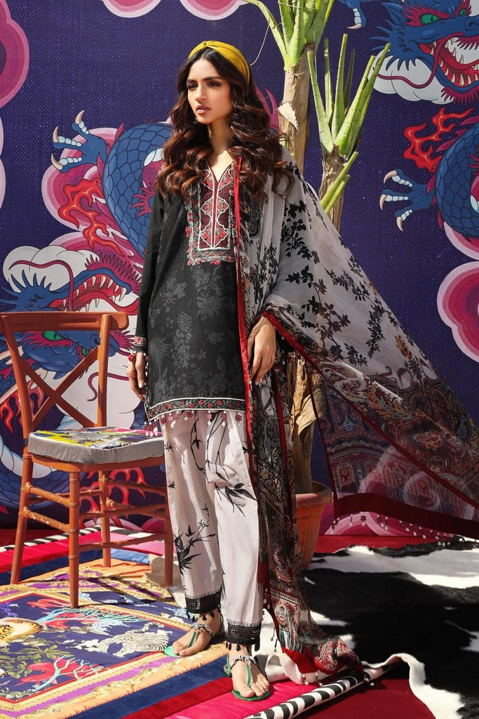 Sana Safinaz Muzlin Ready to Wear Embroidered Lawn Collection 13B main image 0