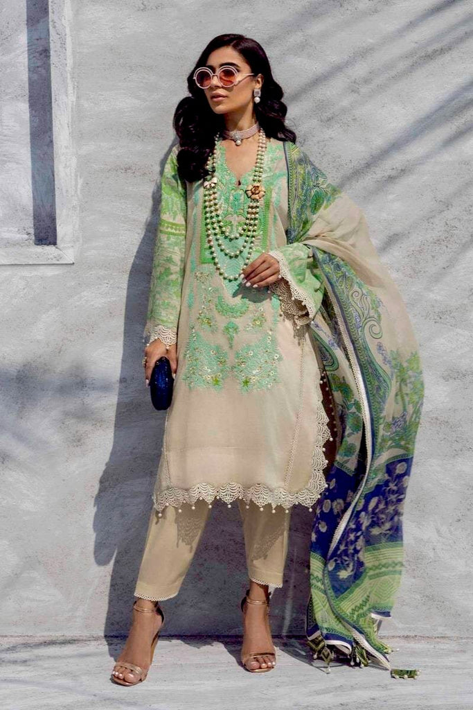 Sana Safinaz Muzlin Spring Lawn Collection 2021 – M211-011B-AJ