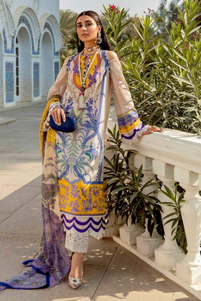 Sana Safinaz Muzlin Spring Lawn Collection 2021 – M211-016A-BI