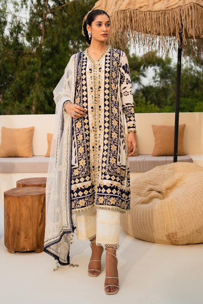 Sana Safinaz Muzlin Lawn Collection Vol-II – M232-002B-CW