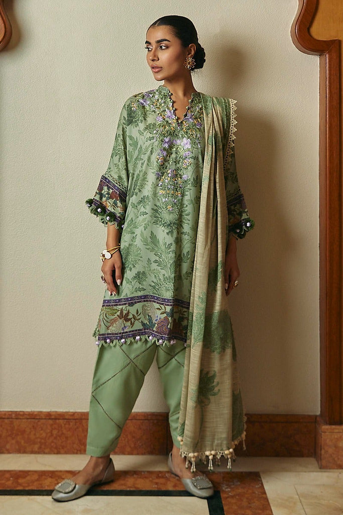 Sana Safinaz Muzlin Winter Collection 2023 – M233-006B-CQ