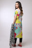 AlKaram MAK Spring/Summer Volume 2 – 2 Piece Printed Suit with Printed Stole - MAK-A-002-19-2-Pink