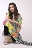 AlKaram MAK Spring/Summer Volume 2 – 2 Piece Printed Suit with Printed Stole - MAK-A-002-19-2-Pink