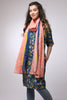AlKaram MAK Spring/Summer Volume 2 – 2 Piece Printed Suit with Printed Viscose Stole - MAK-B-002-19-2-Blue