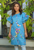 AlKaram MAK Spring/Summer 2020 – One Piece Printed Lawn Shirt - MAK-B-002-20-Turquoise