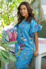 AlKaram MAK Spring/Summer 2020 – One Piece Printed Lawn Shirt - MAK-B-002-20-Turquoise