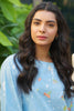 AlKaram MAK Spring/Summer 2020 – One Piece Embroidered Cambric Shirt - MAK-D-002-20-Blue