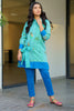 AlKaram MAK Spring/Summer 2020 – Two Piece Printed Cambric Suit With Cambric Trouser - MAK-F-003-20-green