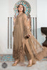 MARIA.B Luxury Chiffon Eid Collection 2022 – MPC-21-105-Coffee