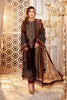 MARIA.B. MBroidered Wedding Collection – Black and burnt gold (BD-2301)
